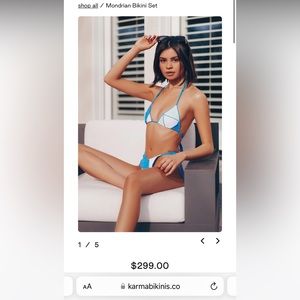 mondrian bikini set by karma bikinis